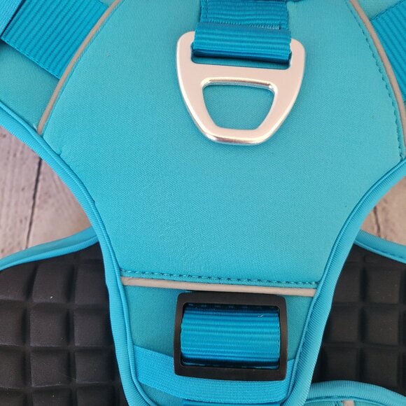 Arcadia Trail Neoprene Harness- Bright Blue - Picture 4 of 7